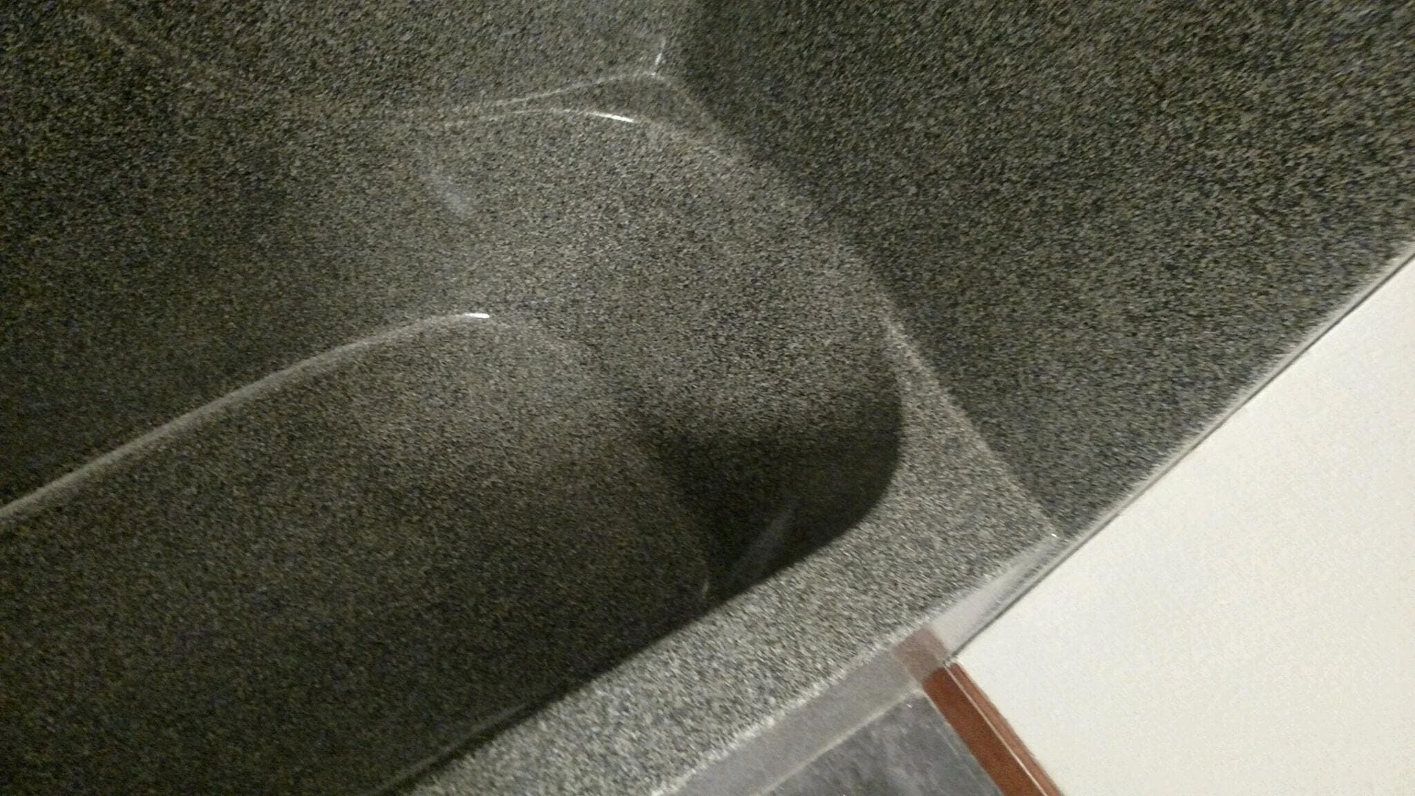 Faux granite tub and shower surround refinishing in Montana