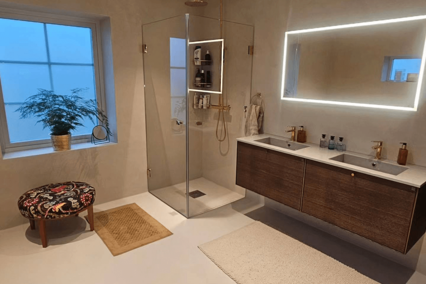 Microcement surface application detail by Heritage Coatings