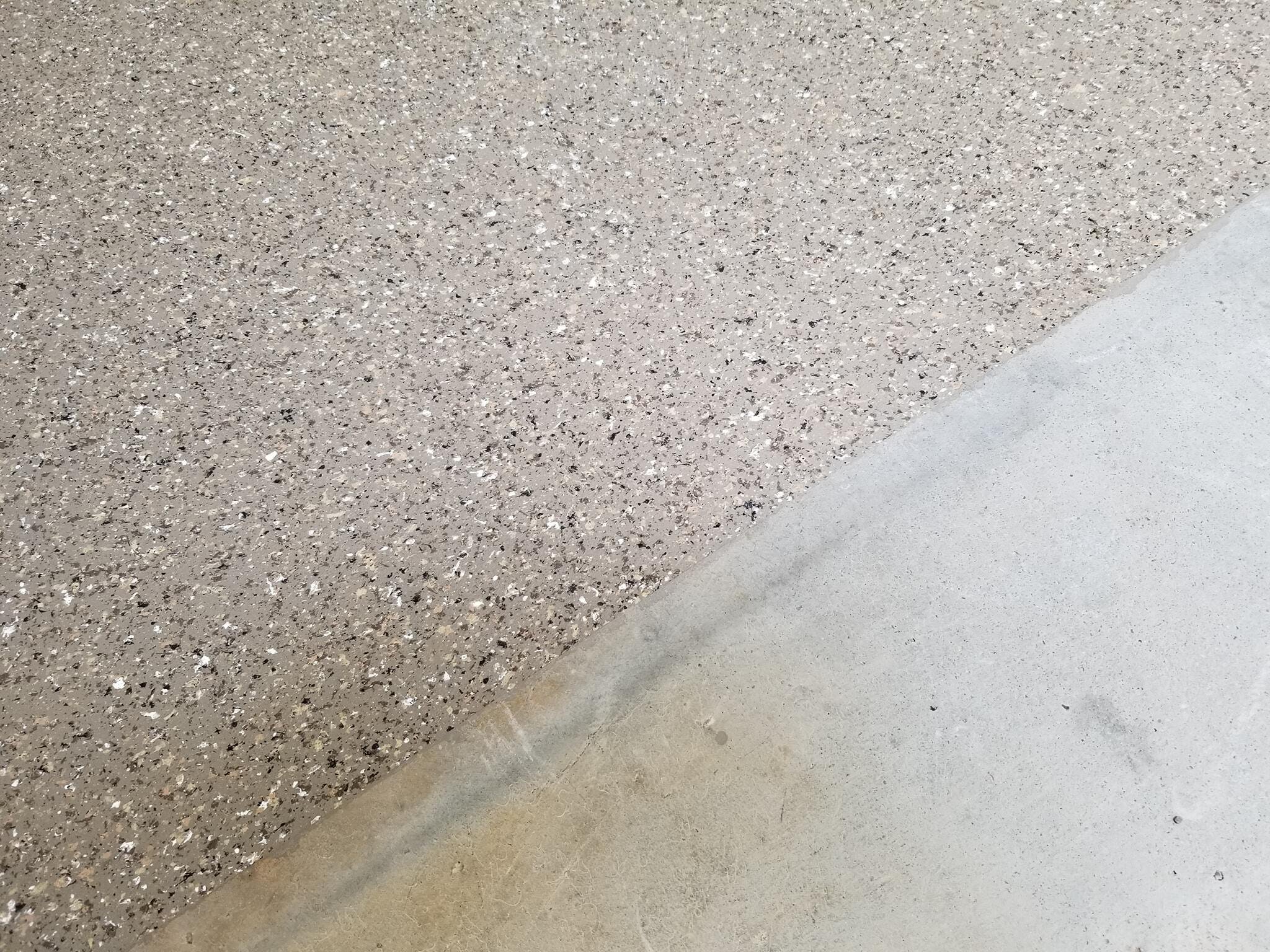 Faux Granite Garage Floor