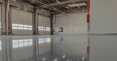 Epoxy garage floor covering in Helena, Missoula, Great Falls, Butte, and Bozeman